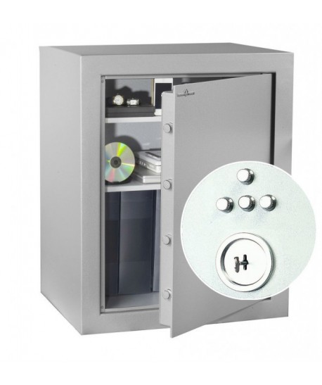 Coffre Fort Hartmann Tresore Gamme Vulcain130 seruure à clés A2P + combinaison 4 tubes compteurs