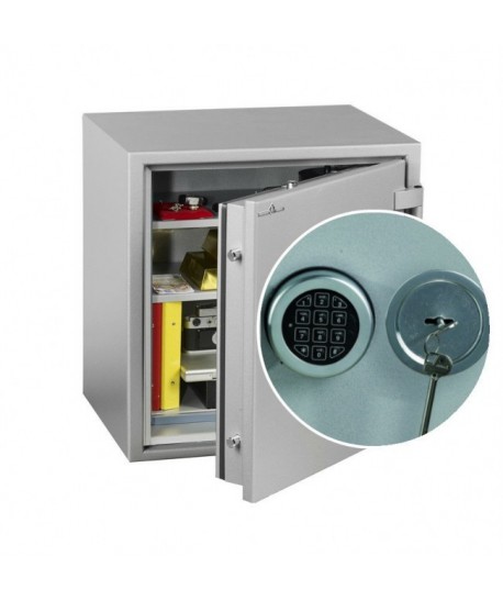 Coffre Fort HARTMANN TRESORE GAMME PROTECT DUO93 CLASSE 0 Serrure À Clés + Électronique