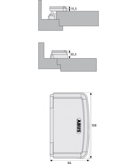 Renfort Paumelles Tas112 - 2 Pièces