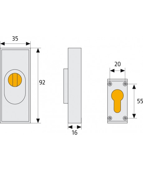 Rosace De Protection Rszs - 2 Pièces