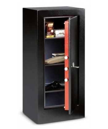 Armoire a etageres serrure...