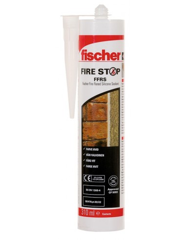 Mastic Silicone Coupe-Feu Fischer Ffrs Blanc...