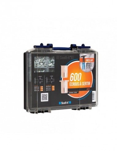 Coffret 600 Écrous À Sertir