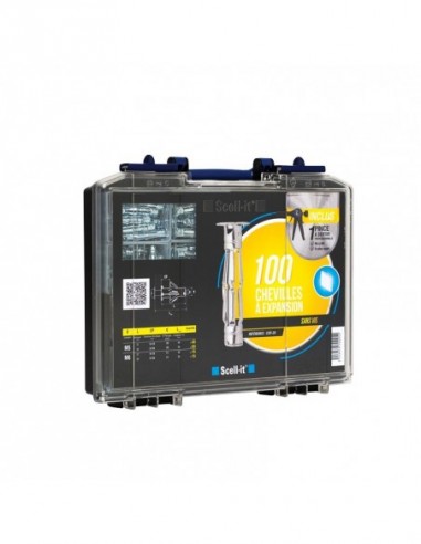 Coffret 100 Chevilles Plaques De Plâtre Avec...