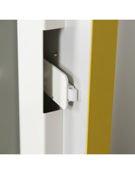 Armoire Haute 1 Porte Vitrée Équipée -3034pve