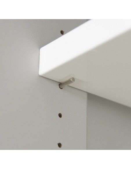 Armoire Haute 1 Porte Vitrée Équipée -3034pve