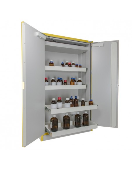 Armoire De Sécurité Haute 2 Portes En 14470-1 30 Minutes - 4 Tiroirs Coulissants -3035t4