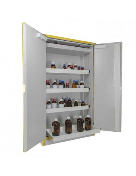 Armoire De Sécurité Haute 2 Portes En 14470-1 30 Minutes - 4 Tiroirs Coulissants -3035t4