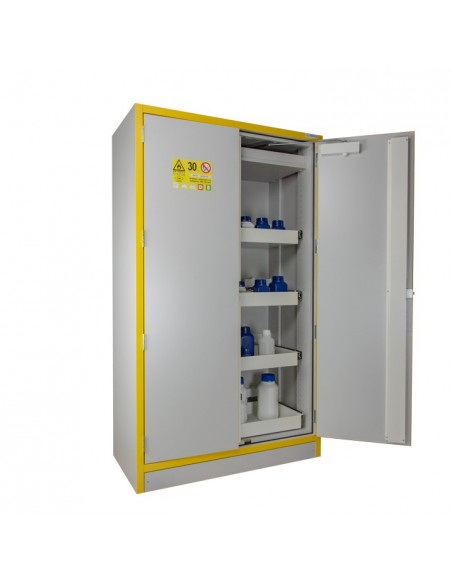 Armoire De Sécurité Haute 2 Portes En 14470-1 30 Minutes - 4 Tiroirs Coulissants -3035t4