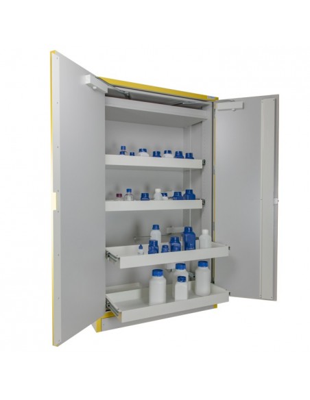 Armoire De Sécurité Haute 2 Portes En 14470-1 30 Minutes - 4 Tiroirs Coulissants -3035t4