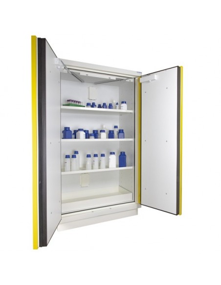 Armoire De Sécurité En 14470-1 90 Minutes - Haute 2 Portes Jaunes -795+Pje