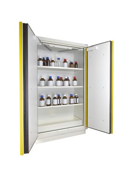 Armoire De Sécurité En 14470-1 90 Minutes - Haute 2 Portes Jaunes -795+Pje