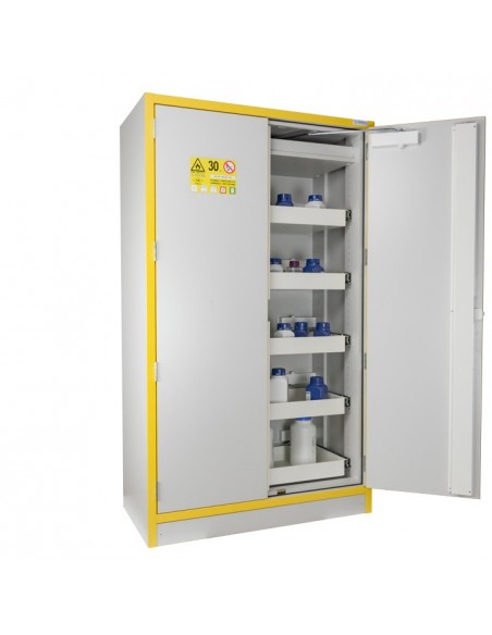 Armoire De Sécurité Haute 2 Portes En 14470-1 30 Minutes - 5 Tiroirs Coulissants -3035t5