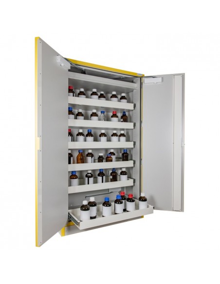 Armoire De Sécurité Haute 2 Portes En 14470-1 30 Minutes - 6 Tiroirs Coulissants -3035t6