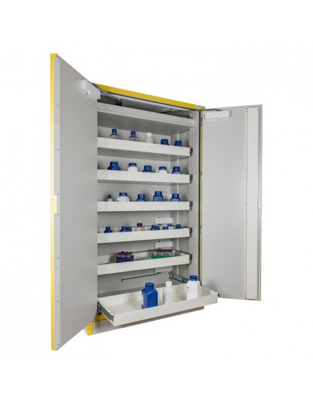 Armoire De Sécurité Haute 2 Portes En 14470-1 30 Minutes - 6 Tiroirs Coulissants -3035t6