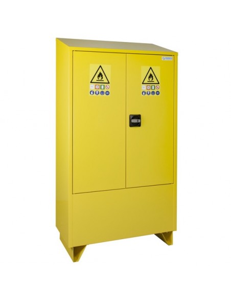Armoire De Sécurité Pour Produits Inflammables Avec Extincteur De Co2 - Ams100