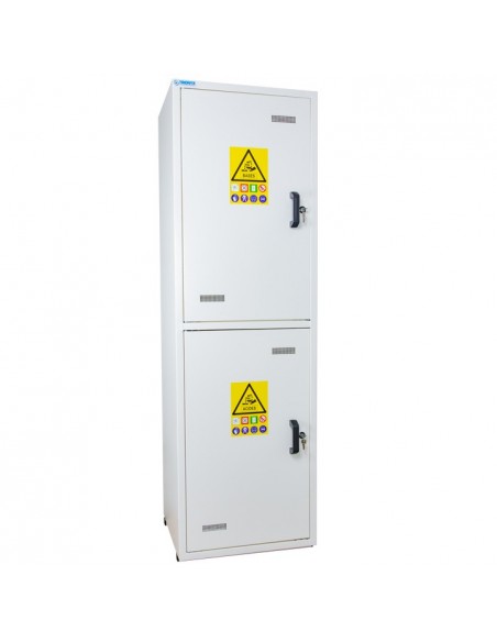 Armoire De Sécurité Multirisques Haute 2 Portes - 2 Compartiments - A2P