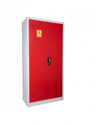 Armoire De Sécurité Haute 2 Portes Rouges - AZ300R