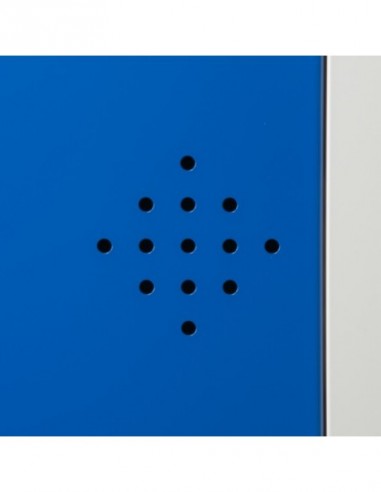 Armoire De Sécurité Comptoir 2 Portes Bleues -...