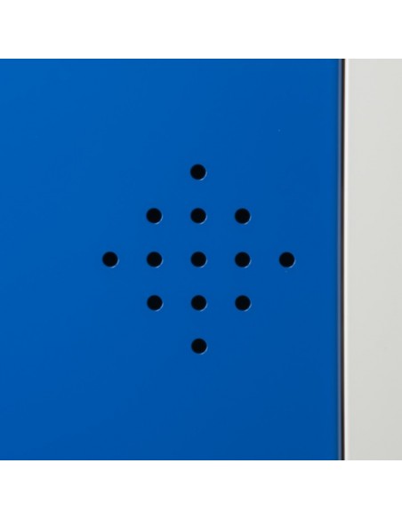 Armoire De Sécurité Comptoir 2 Portes Bleues - AZ110B