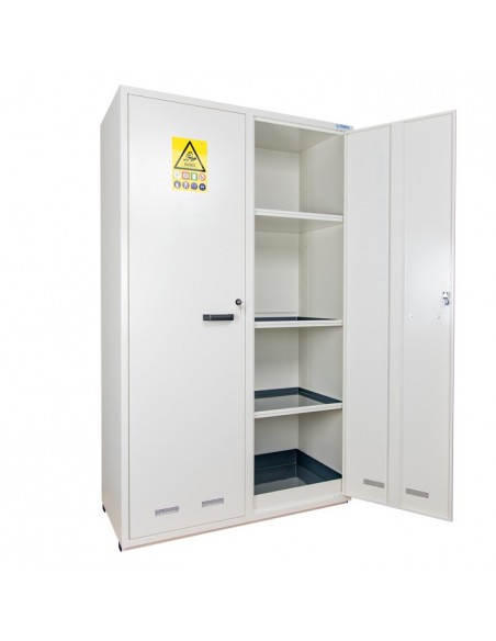 Armoire De Sécurité Multirisques - Haute 2 Portes - 2 Compartiments - ASDM11