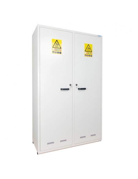 Armoire De Sécurité Multirisques - Haute 2 Portes - 2 Compartiments - ASDM11