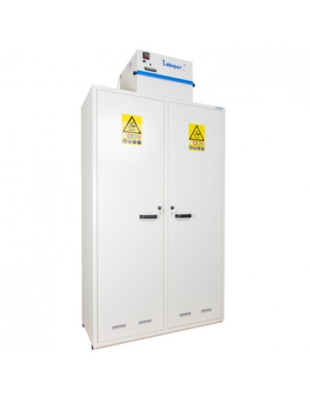 Armoire De Sécurité Multirisques - Haute 2 Portes - 2 Compartiments - ASDM11