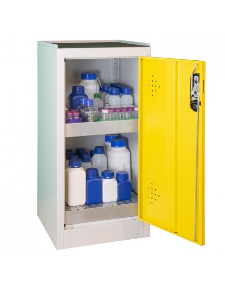 Armoire De Sécurité Comptoir 1 Porte Jaune - AZ50