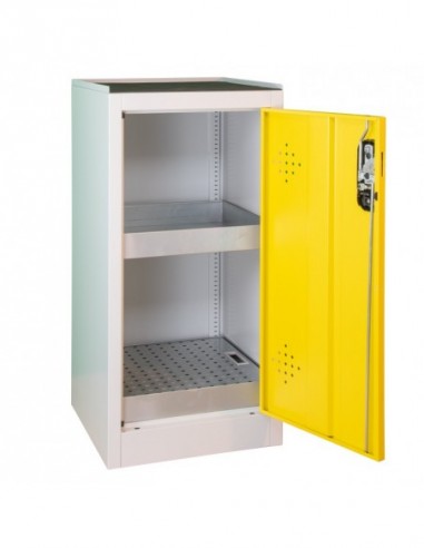 Armoire De Sécurité Comptoir 1 Porte Jaune - AZ50