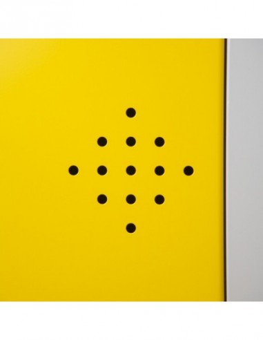 Armoire De Sécurité Comptoir 1 Porte Jaune - AZ50