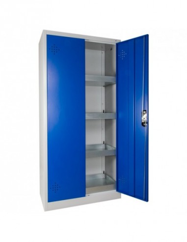 Armoire De Sécurité Haute 2 Portes Bleues - AZ300B