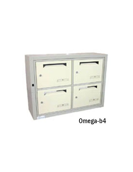 Boite Aux Lettres Omega 11 Module C15 Ouverture Ptt Droite -D0