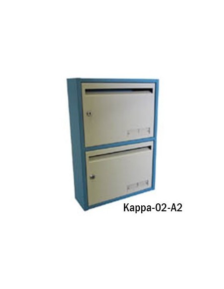 Boite Aux Lettres Kappa 02 Module A3 Ouverture Portillon À La Française -G0