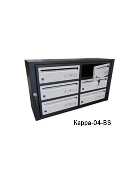 Boite Aux Lettres Kappa 04 Module A 7 Ouverture Ptt Gauche -G0