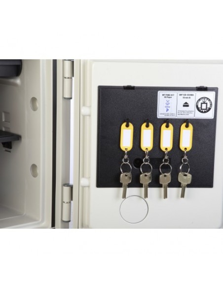 Coffre fort ignifuge serrure à clé double panneton 30 s ngs