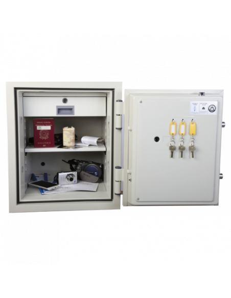 Armoire ignifuge serrure à clé double panneton 150 ngs