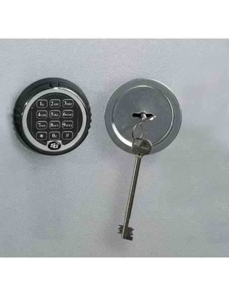 Coffre Fort HARTMANN TRESORE GAMME PROTECT DUO80 CLASSE 0 Serrure À Clés + Électronique