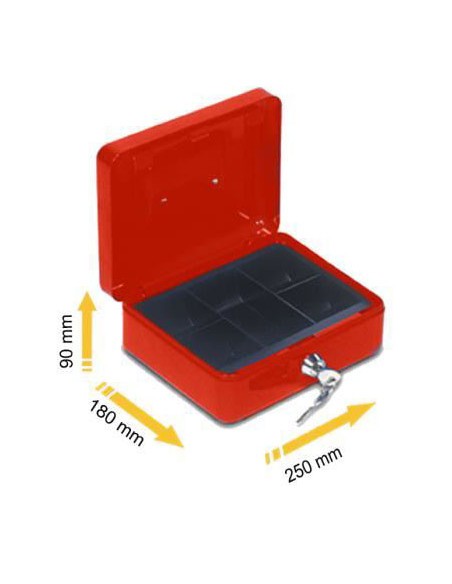 Caissette à monnaie Stark PV03 rouge