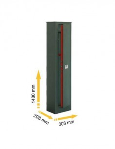 Armoire à fusils serrure à... 2