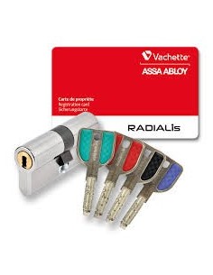 Clé Vachette RADIALis noire...