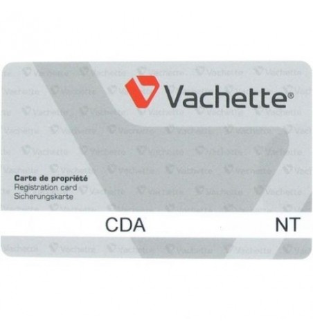 Duplicata Carte De Propriété / Radial Vachette