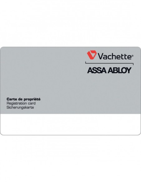 Vachette Cylindre Européen Radialis S'entrouvrant Par 2