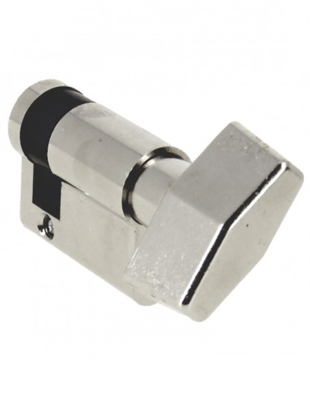 Heracles Demi-Cylindre A Bouton Européen 5g Laiton Nickelé