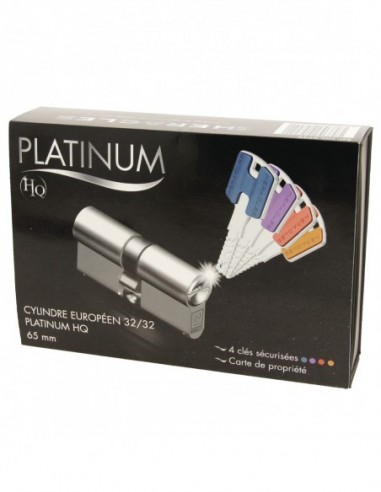 Heracles Cylindre A Bouton Européen Platinium Hq