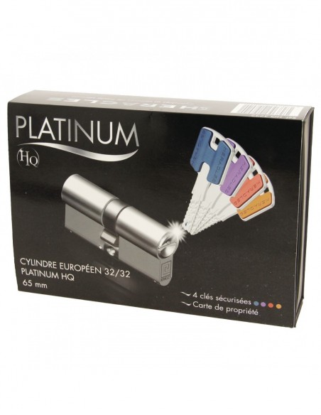 Heracles Cylindre A Bouton Européen Platinium Hq