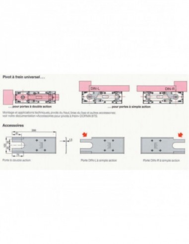 Dorma Pivot De Sol Bts 75