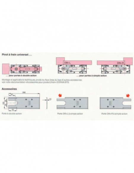 Dorma Pivot De Sol Bts 75