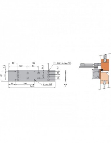 Heracles Accessoires De Ferme-Portes Hr300
