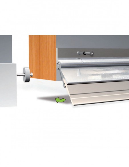 Bas de porte automatique en aluminium Port-O-Mat 3 - Ellen