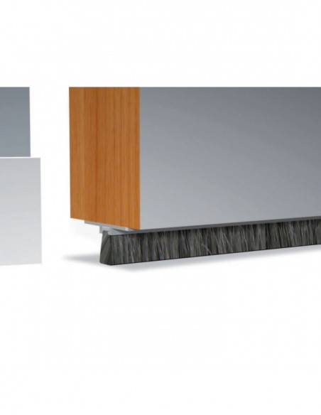 Ellen Bas De Porte Alu + Brosse Dbs